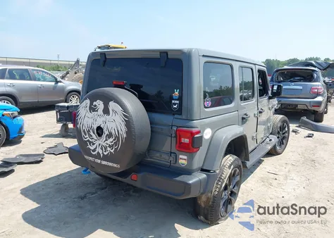 2023 Jeep Wrangler 4Xe Sahara 4X4 from USA, damaged, VIN 1C4JJXP62PW580265